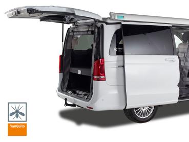 Insektenschutzgitter Moskitonetz MB Viano / Vito / Marco Polo (ab Modell 2014) - EASY Pack Heckklappe